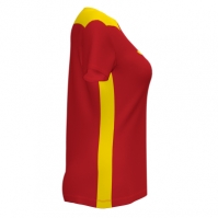 Camasa Championship Vi Maneca Scurta T- Red Yellow Joma