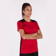 Camasa Championship Vi Maneca Scurta T- Red Black Joma