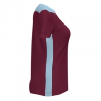 Camasa Championship Vi Maneca Scurta T- Burgundy Sky Blue Joma