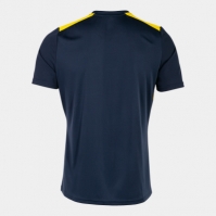 Camasa Championship Vii Maneca Scurta T- Navy Yellow Joma