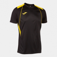 Camasa Championship Vii Maneca Scurta T- Black Yellow Joma