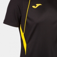 Camasa Championship Vii Maneca Scurta T- Black Yellow Joma