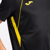 Camasa Championship Vii Maneca Scurta T- Black Yellow Joma