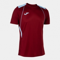 Camasa Championship Vii Maneca Scurta T- Burgundy Sky Blue Joma