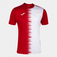 Camasa City Ii Maneca Scurta T- Red White Joma