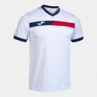 Camasa Court Maneca Scurta T- White Red Navy Joma