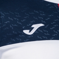 Camasa Crew V Maneca Scurta T- White Red Navy Joma