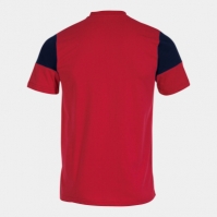 Camasa Crew V Maneca Scurta T- Red Navy Joma