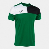 Camasa Crew V Maneca Scurta T- Green Black White Joma