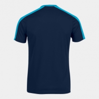 Camasa Eco Championship Maneca Scurta T- Navy Fluor Turquoise Joma