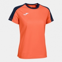 Camasa Eco Championship Maneca Scurta T- Fluor Orange Navy Joma