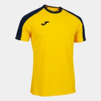 Camasa Eco Championship Maneca Scurta T- Yellow Navy Joma