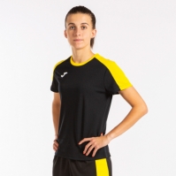 Camasa Eco Championship Maneca Scurta T- Black Yellow Joma