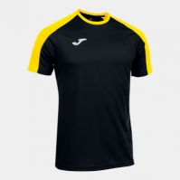 Camasa Eco Championship Maneca Scurta T- Black Yellow Joma