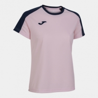 Camasa Eco Championship Maneca Scurta T- Pink Navy Joma