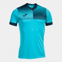 Camasa Eco Supernova Maneca Scurta T- Fluor Turquoise-navy Joma