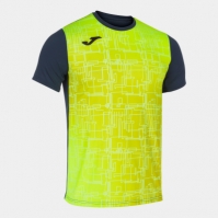 Camasa Elite Viii Maneca Scurta T- Navy Fluor Yellow Joma