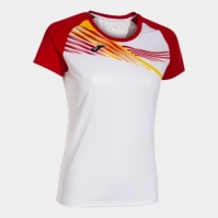 Camasa Elite X Maneca Scurta T- White Red Joma