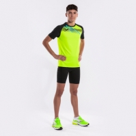 Camasa Elite X Maneca Scurta T- Fluor Yellow Black Joma