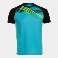 Camasa Elite X Maneca Scurta T- Fluor Turquoise Black Joma