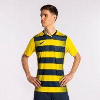 Camasa Europa V Maneca Scurta T- Yellow Navy Joma