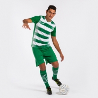 Camasa Europa V Maneca Scurta T- Green White Joma