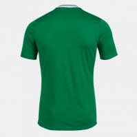 Camasa Europa V Maneca Scurta T- Green White Joma