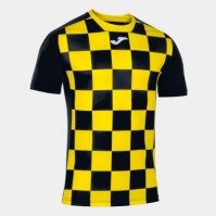 Camasa Flag Ii T- Black-yellow S/s Joma