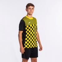 Camasa Flag Iii Maneca Scurta T- Black Yellow Joma