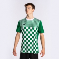 Camasa Flag Iii Maneca Scurta T- Green White Joma