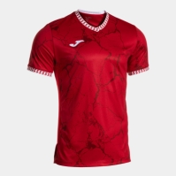 Camasa Gold Vii Maneca Scurta T- Red White Joma