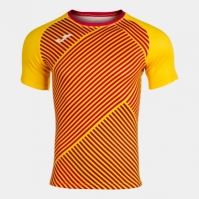 Camasa Haka Ii Maneca Scurta T- Yellow Red Joma