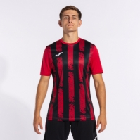 Camasa Inter Iii Maneca Scurta T- Red Black Joma