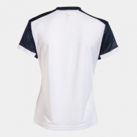 Camasa Montreal Maneca Scurta T- White Navy Joma