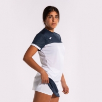 Camasa Montreal Maneca Scurta T- White Navy Joma