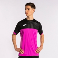 Camasa Montreal Maneca Scurta T- Fluor Pink Black Joma