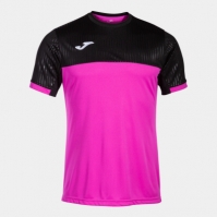 Camasa Montreal Maneca Scurta T- Fluor Pink Black Joma