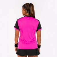 Camasa Montreal Maneca Scurta T- Fluor Pink Black Joma