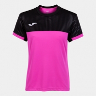 Camasa Montreal Maneca Scurta T- Fluor Pink Black Joma