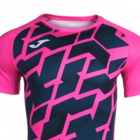 Camasa Myskin Iii Maneca Scurta T- Fluor Pink Navy Joma