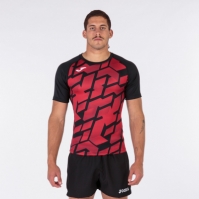 Camasa Myskin Iii Maneca Scurta T- Black Red Joma