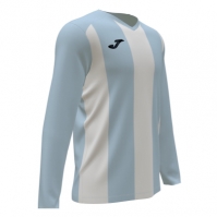 Camasa Pisa Ii Maneca Lunga T- Sky Blue White Joma