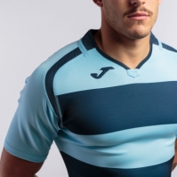 Camasa T- Rugby Navy-skyblue S/s Joma