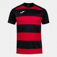 Camasa Prorugby Ii Maneca Scurta T- Black Red Joma