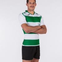 Camasa T- Rugby Green-white S/s Joma