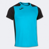 Camasa Record Ii Maneca Scurta T- Fluor Turquoise-navy Joma