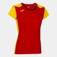 Camasa Record Ii Maneca Scurta T- Red Yellow Joma