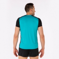 Camasa Record Ii Maneca Scurta T- Turquoise Black Joma