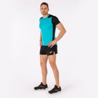 Camasa Record Ii Maneca Scurta T- Turquoise Black Joma