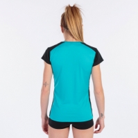 Camasa Record Ii Maneca Scurta T- Turquoise Black Joma